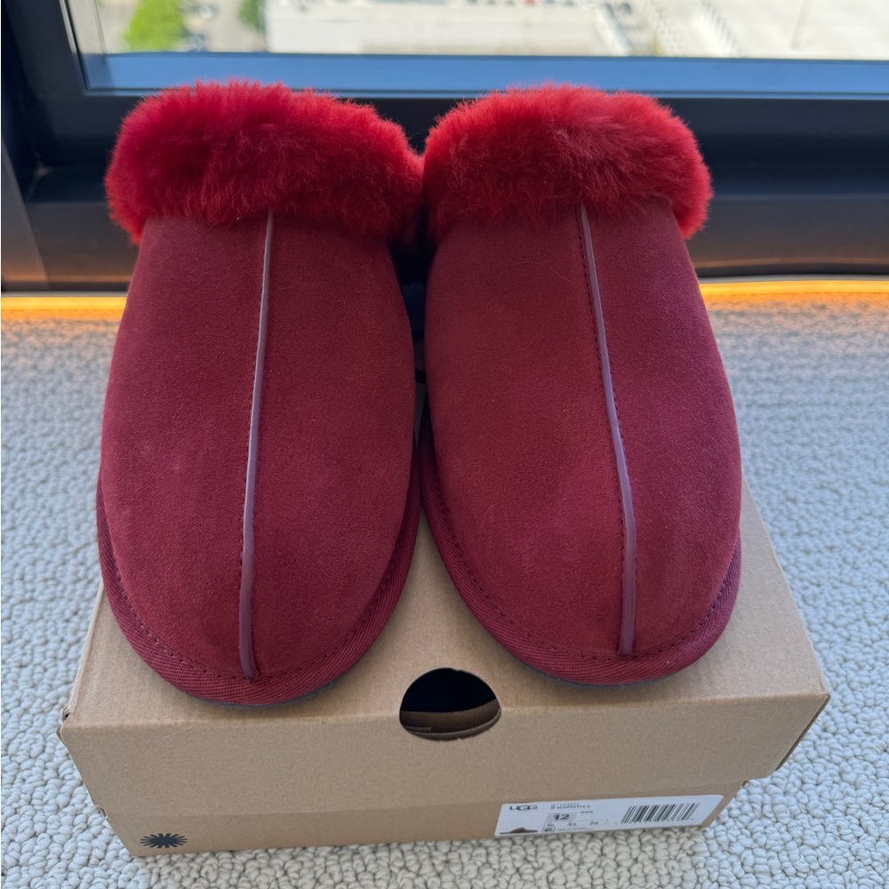 Ugg Scuffette II Slippers Burgundy - NIB